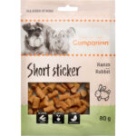 Companion Rabbit short sticker godbidder med kanin til hunde