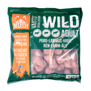 MUSH Vaisto XL Wild 3 kg barf til hunde